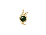 Ole Lynggaard | Bird Family charm - Green Tourmaline