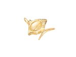 Ole Lynggaard | Young Fish pendant - Rutile Quartz