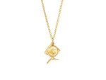 Ole Lynggaard | Young Fish pendant - Rutile Quartz
