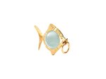 Ole Lynggaard | Young Fish pendant - Aquamarine