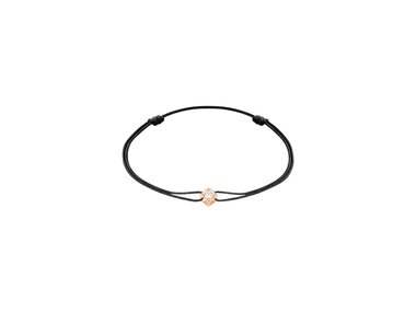 dinh van | Le Cube Diamant cord bracelet