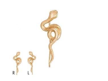 Ole Lynggaard | Snakes earring