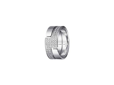 dinh van | Seventies ring with diamond - Medium