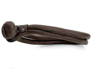 Ole Lynggaard | Leather bracelet - Brown