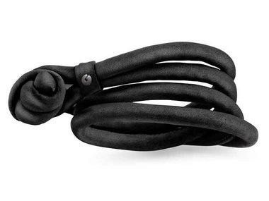Ole Lynggaard | Silk bracelet - Black