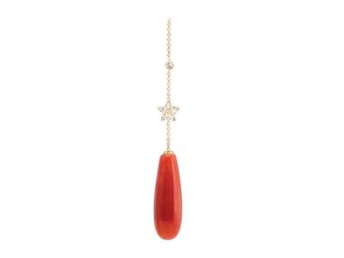 Ole Lynggaard | Shooting Stars pendant for earring  - Coral