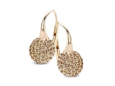 Bigli | Moments earrings - Brown diamond