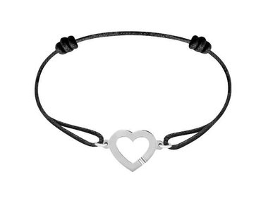 dinh van | Heart cord bracelet