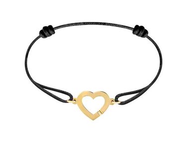 dinh van | Heart cord bracelet