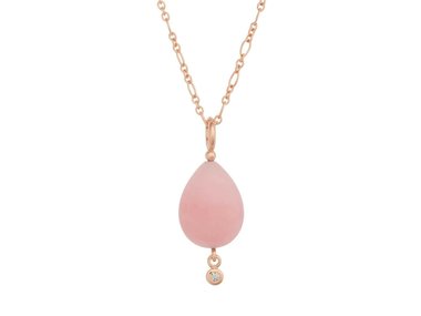 Bron | pendant pink opal