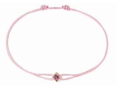dinh van | Le Cube Saphir cord bracelet