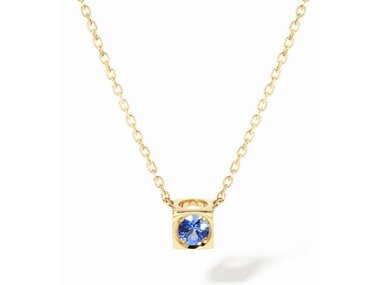 dinh van | Le Cube Saphir necklace