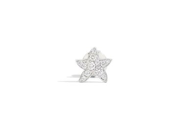 DoDo | Star earstud - White gold & Diamonds