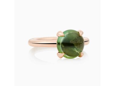 Bron | Catch ring - Groene Toermalijn