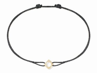 dinh van | Le Pavé medium cord bracelet