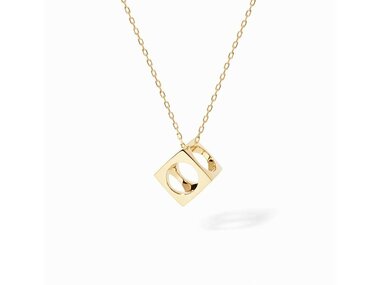 dinh van | Le Pavé medium pendant on chain