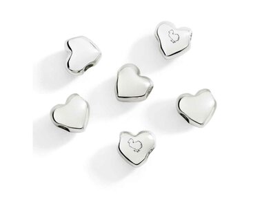 DoDo | Silver heart components