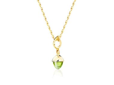Tamara Comolli | Mikado Flamenco pendant - Peridot