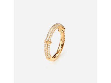 Ole Lynggaard | Nature ring IV pavé