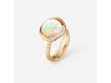 Ole Lynggaard | Lotus ring 3 - Opal