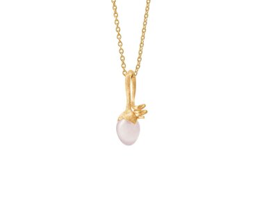 Ole Lynggaard | Sprout Lotus - rose quartz